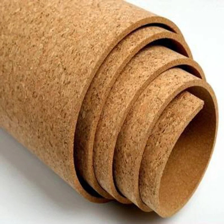 Eco-friendly 3MM 4 MM  5MM 6 MM Cork Board Roll Bulletin Board for Office School Home Decor
