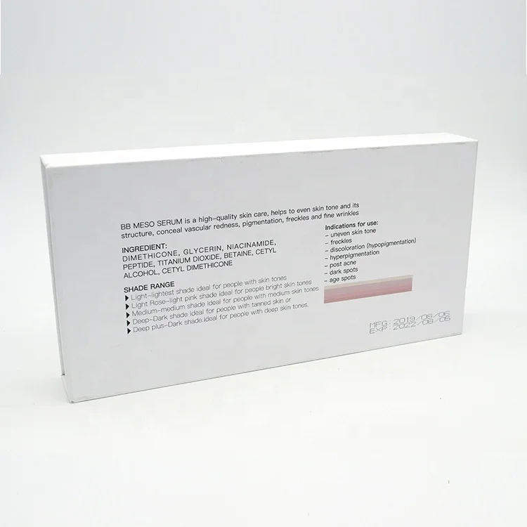 VOGNATURALS Ampoule Stem Cell Meso White Serum Kit BB Cream Mesotherapy Serum