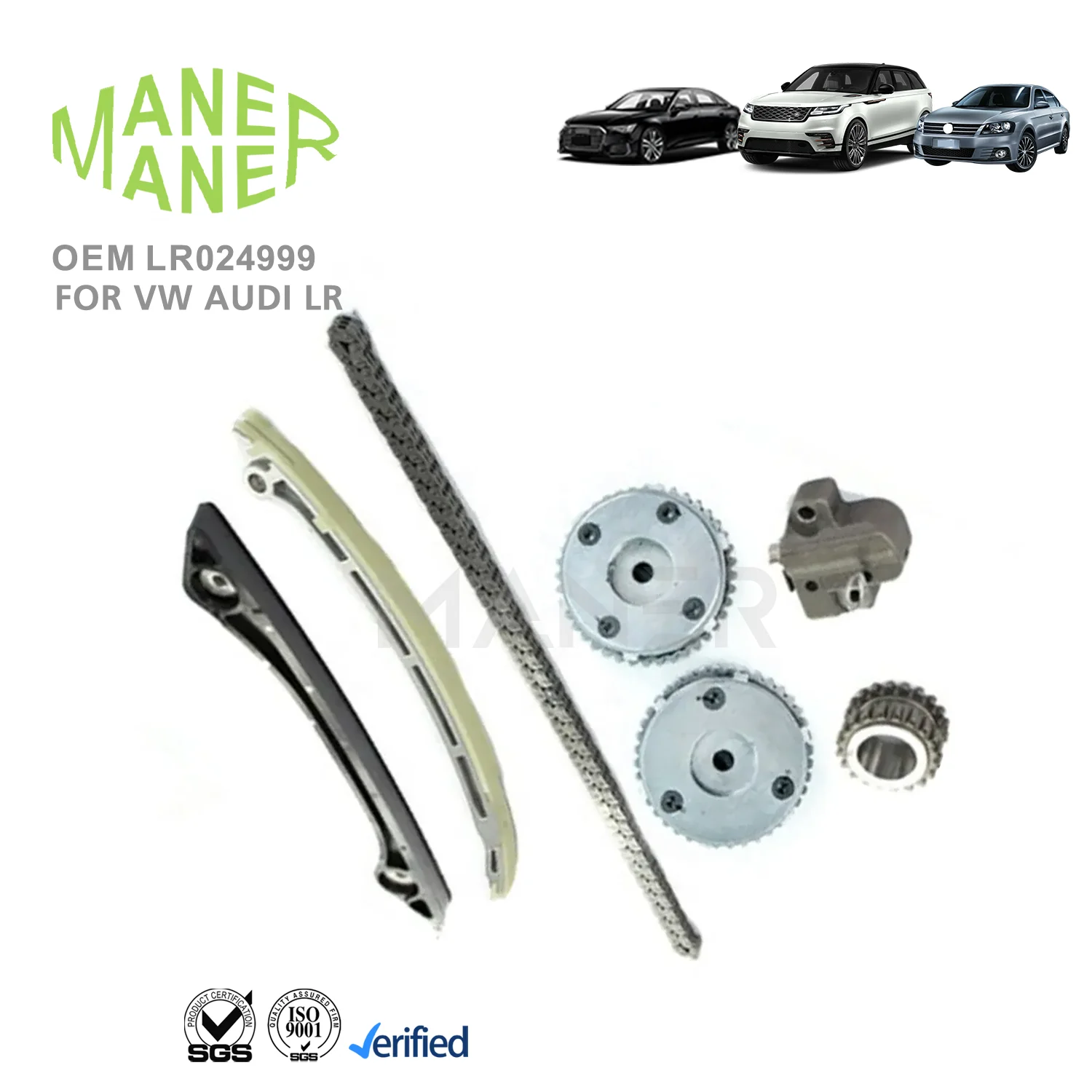 MANER Auto Engine Systems LR024999 LR050849 manufacture well made Timing Chain Kit for MAZDA MONDEO FOCUS Discovery MKX 2.0L