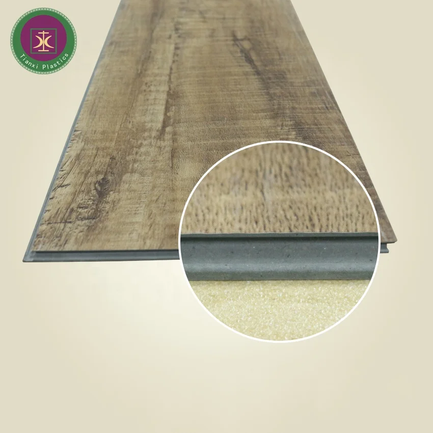 Professional design wood like laminate flooring pvc floor tiles