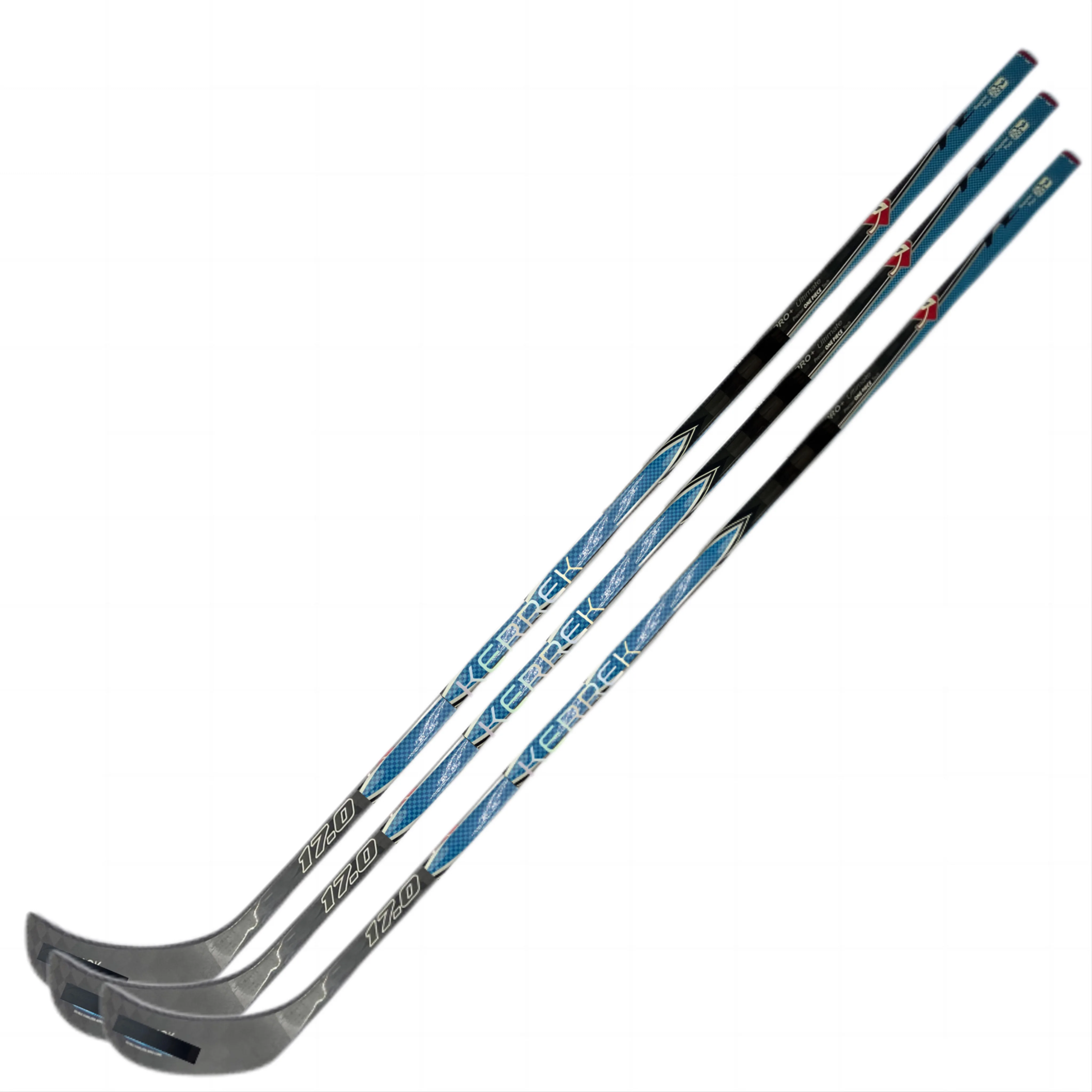Pro custom carbon ice hockey stick 65 flex jr extension mini  right handed p29 gx 7000 feild grass plugs oem green hockey stick