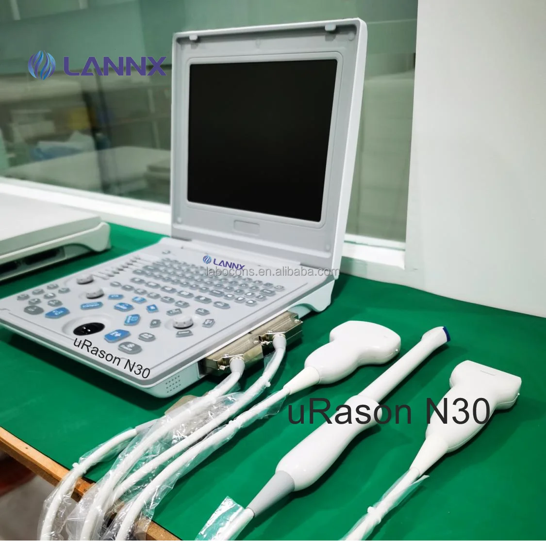 LANNX uRason N30 Hospital and Clinic Use Full Digital Portable Ultrasound Device Machine without Probe Baby Ultrasonic Scanner