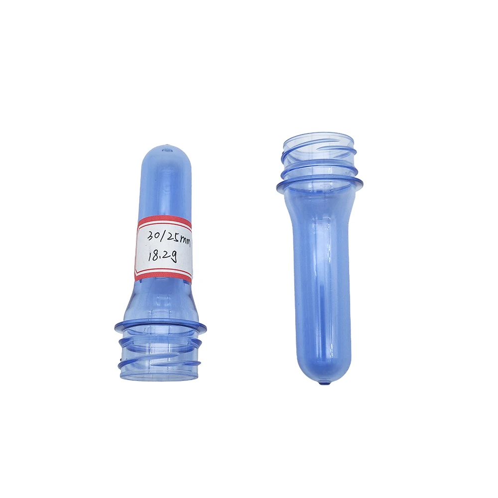 Custom 30-25mm neck 18.2g  water Beverage PET Preform for blowing water bottles