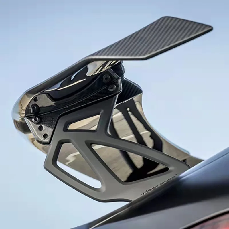 GT Carbon Black Tail Wing Racing Sedan Common Universally Wings Car Accessories Car Tail Exterior Trim 140CM ABS Spoilers Wing