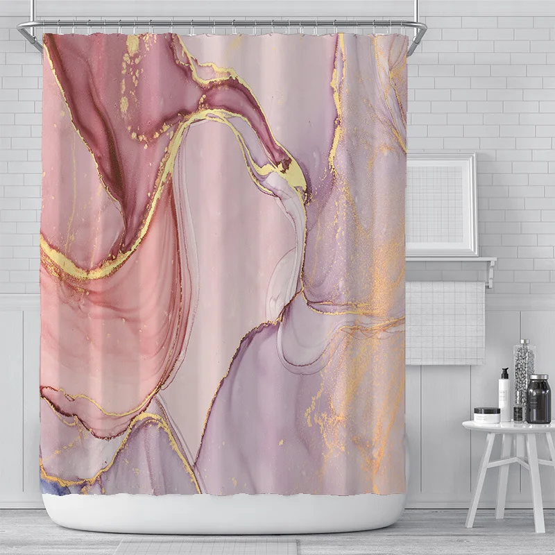 Wholesale Artistical Design Digital Print Waterproof Shower Curtain, Waterproof Bathroom Curtain, Custom Shower Curtain