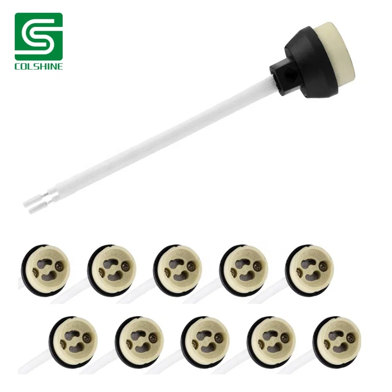 GU10 Lamp Holder Terminal GZ10 Connector Ceramic Base