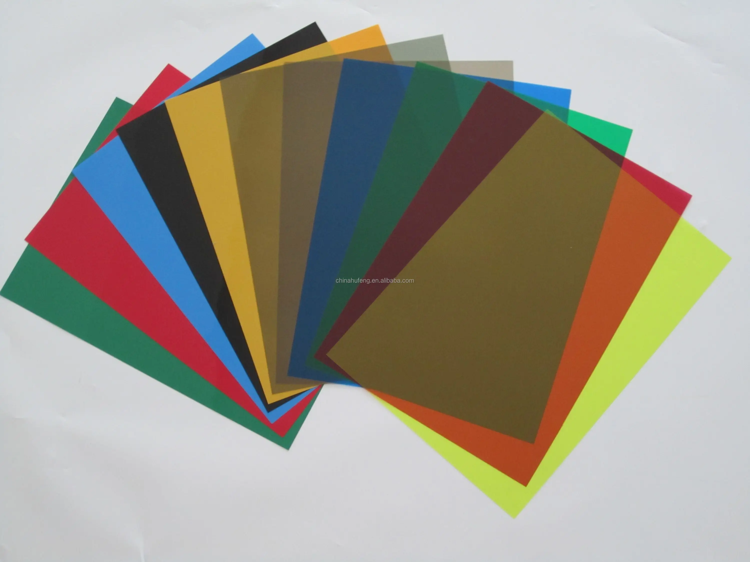 color pvc cover