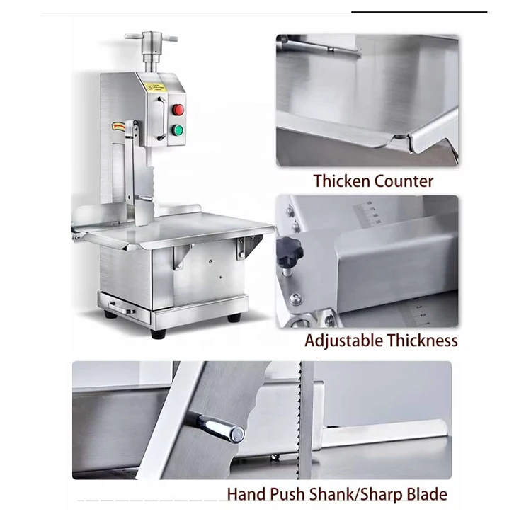 cheap price commercial bone saw machine beef chicken meat bone saw machine frozen meat cutting machine
