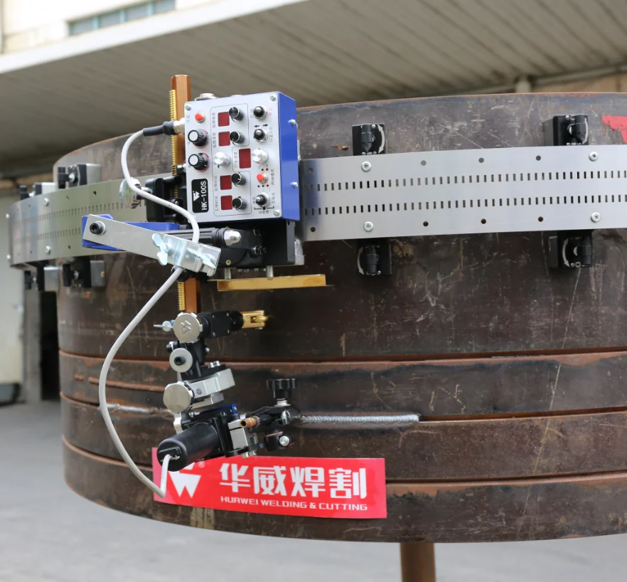 HK-100S бак сварки Гибкая рельсовая сварочная тележка