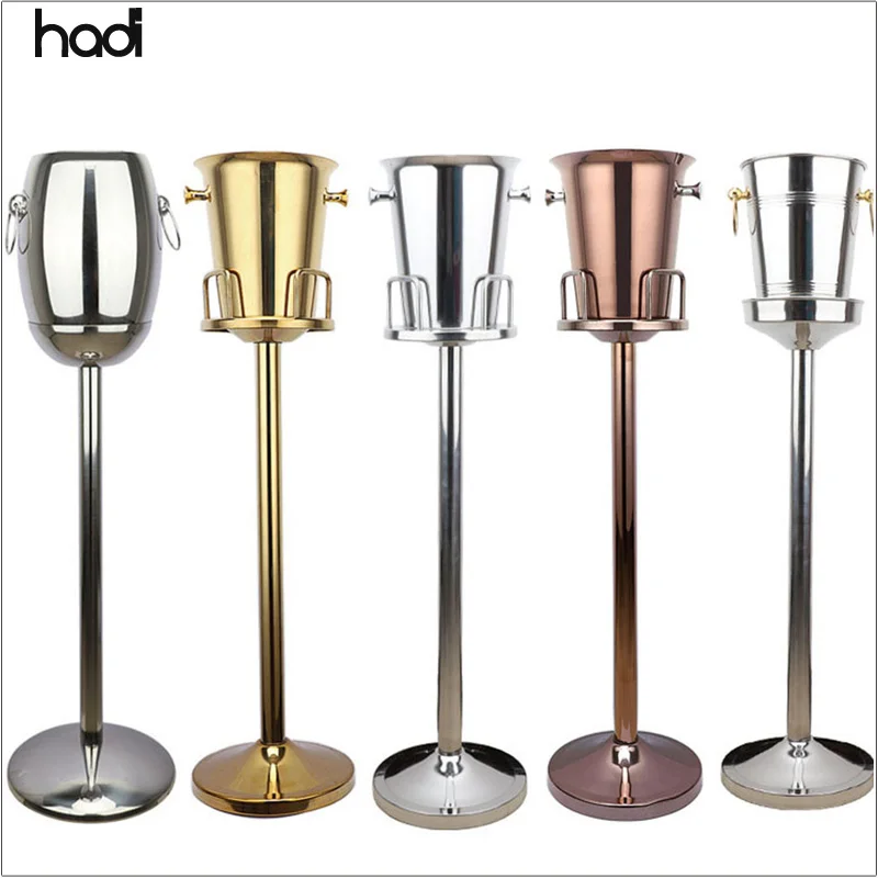 Cafetera arabe restaurant server draught beer table top buffet fruit juice coolers cooper metal stainless steel ice bucket gold