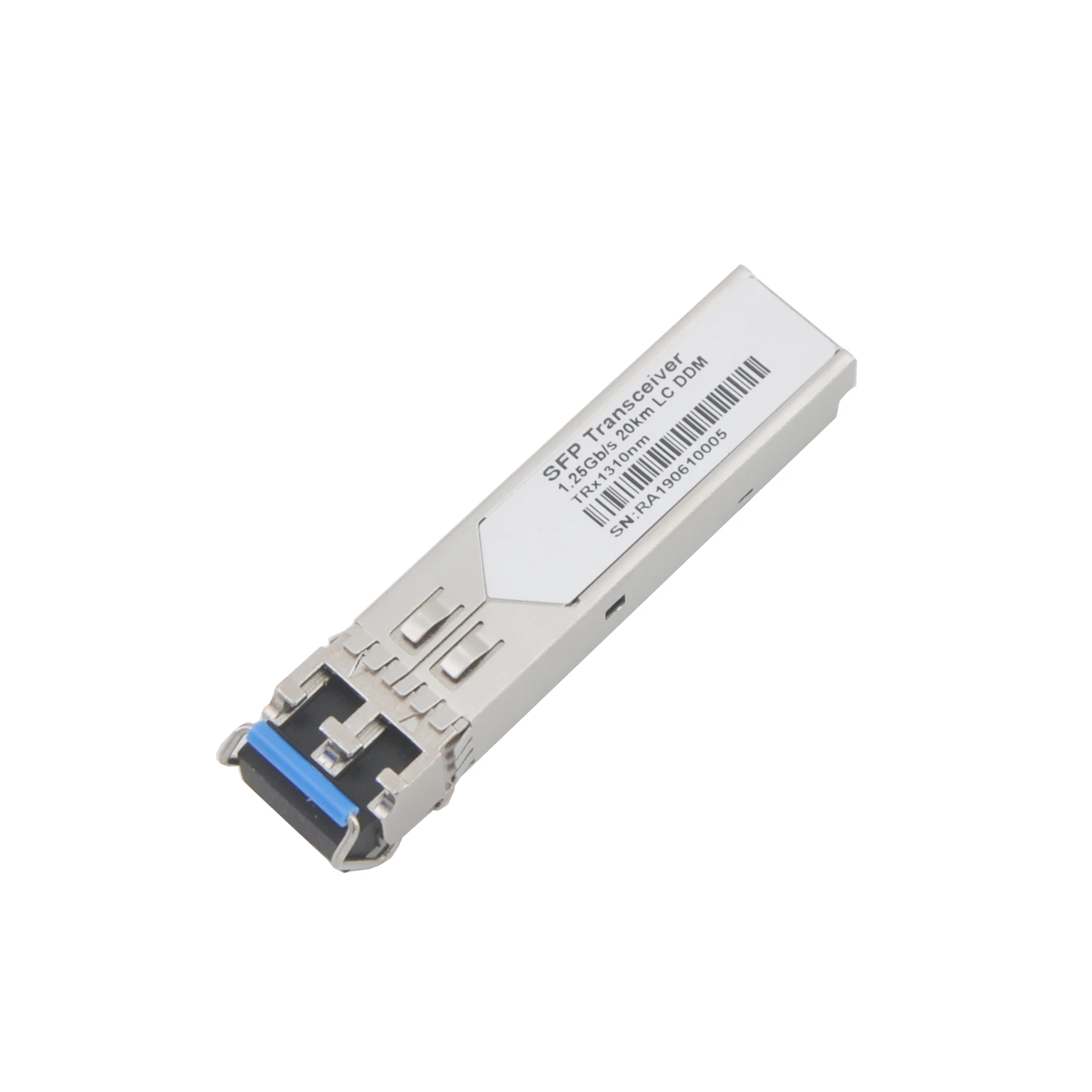 1.25G SFP Fibre Optic Modules 1310nm 1490nm Single Mode Single Fiber LC SC 20KM DDM SM Gigabit SFP Switch