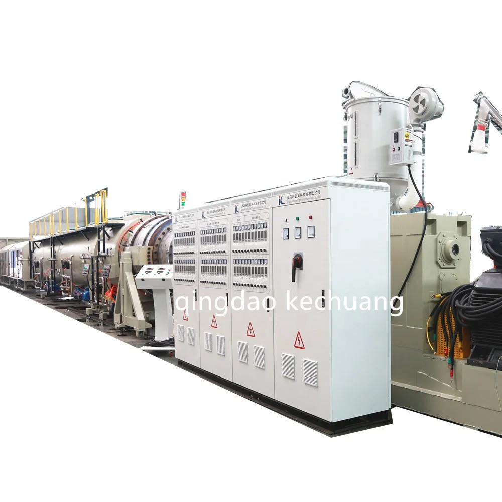 plastic pipe extrusion machine HDPE PE pipe(110-315mm) plastic extruder  whatsapp/wechat:+8618253267918