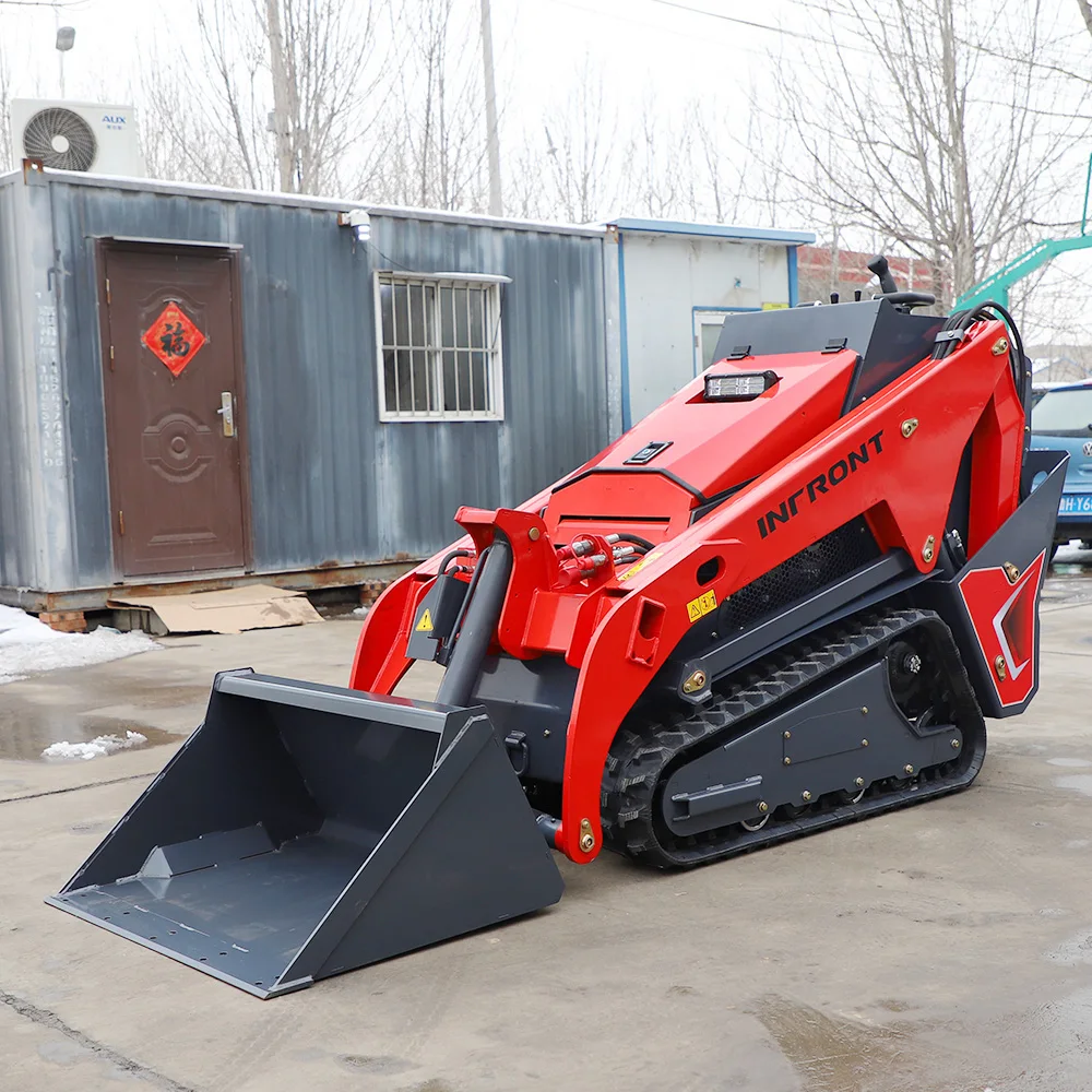 CE EPA China Diesel Mini Skid Steer Loader Mini Skid Steer Loader 380 Skid Steer for Sale