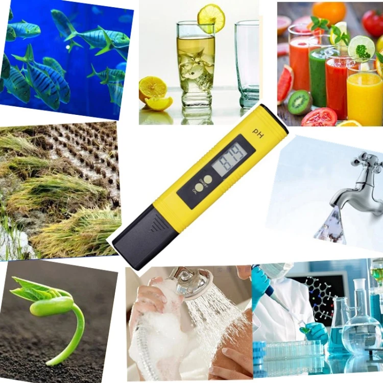 LCD Digital PH Pen Water quality Tester Pocket Portable PH Meter Tester For Water