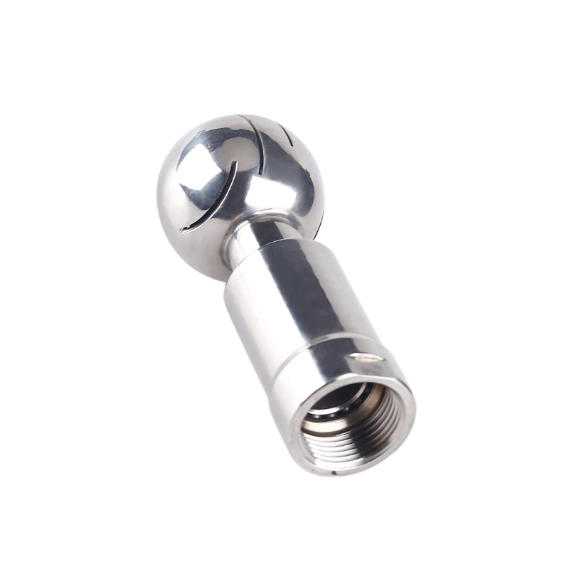 Chwzjy Sanitary 304 stainless steel CIP Rotary spray DN25 Female thread cleaning ball for tank