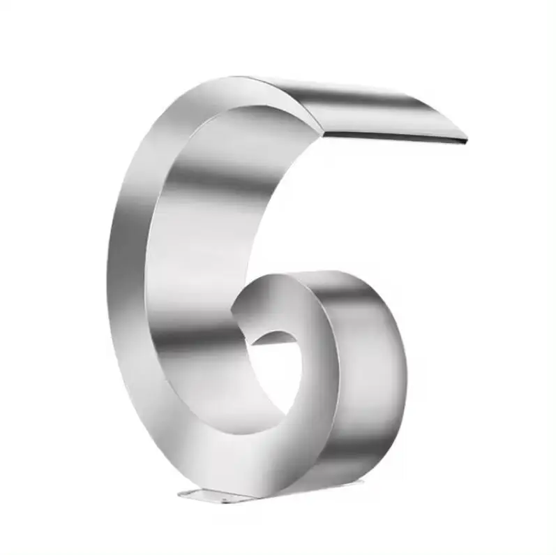 Outdoor Artificial Waterfall for Garden Customized Shape Stainless Steel Pool Waterfall Cascade