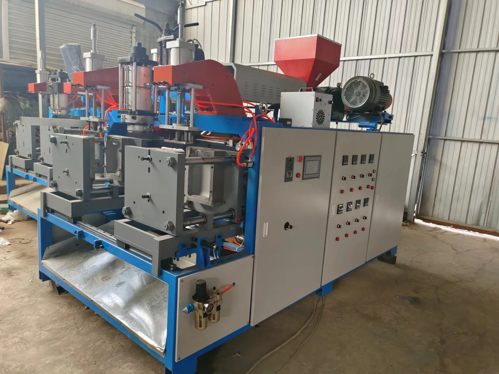 250ml 500ml 1L 2L 5L Double Station Small Bottles Extrusion Blow Moulding Machine
