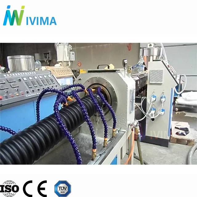 2024 year PE carbon spiral pipe making machine/production line/extrusion plant for pre-stressed pipe in bridge and road way