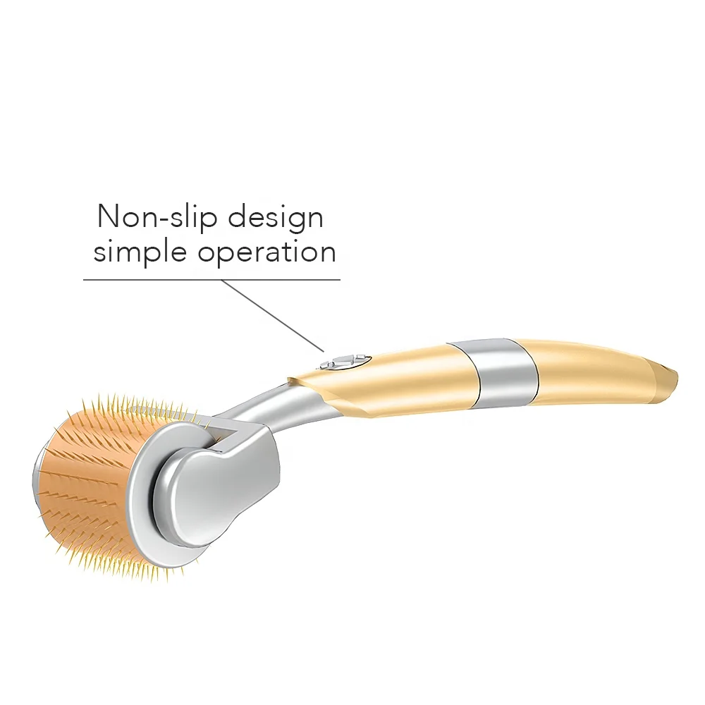 ZGTS Derma Roller 192 Needles Derma Roller Acne Scars 1mm 1.5mm Needle Dermaroller With Serum DRS Derma Rolling System