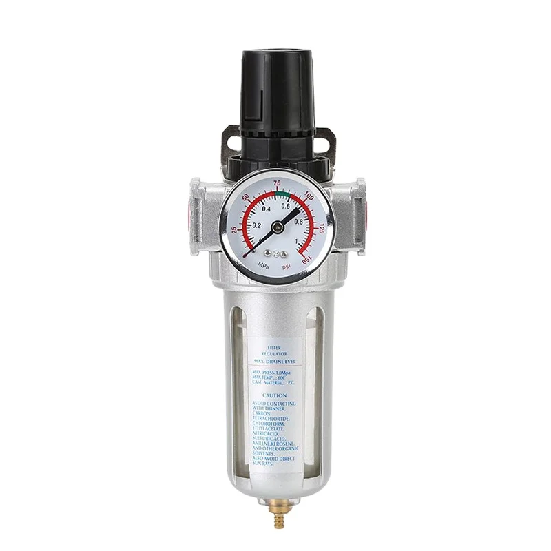 SFC series pneumatic air treatment filter regulator lubricator air compressor oil water separator