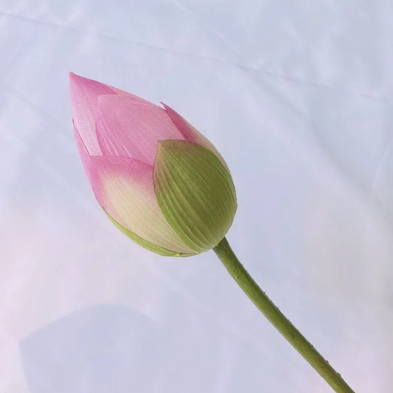 K026 Factory direct sales artificial lotus bud lotus simulation for wedding party living home decoration