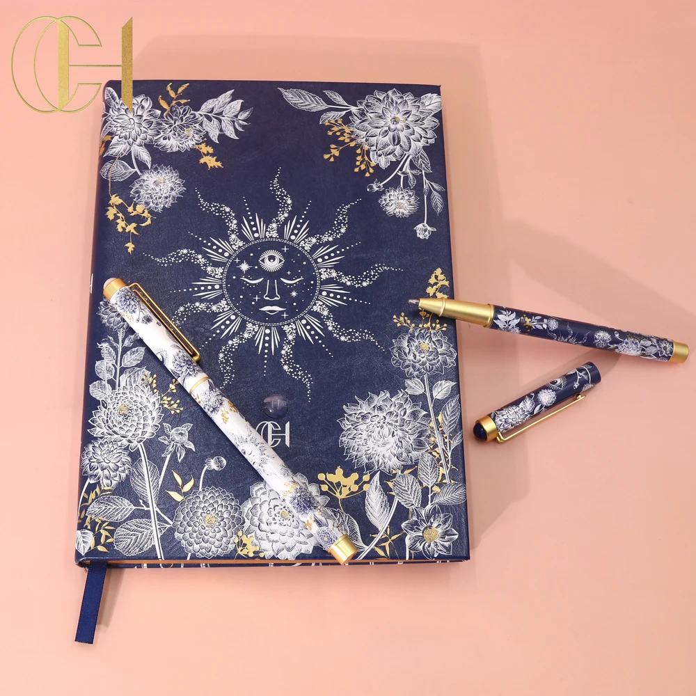 Kabbalah High Quality Nature Crystal Pen With Self-Design as Gift For Friend Family