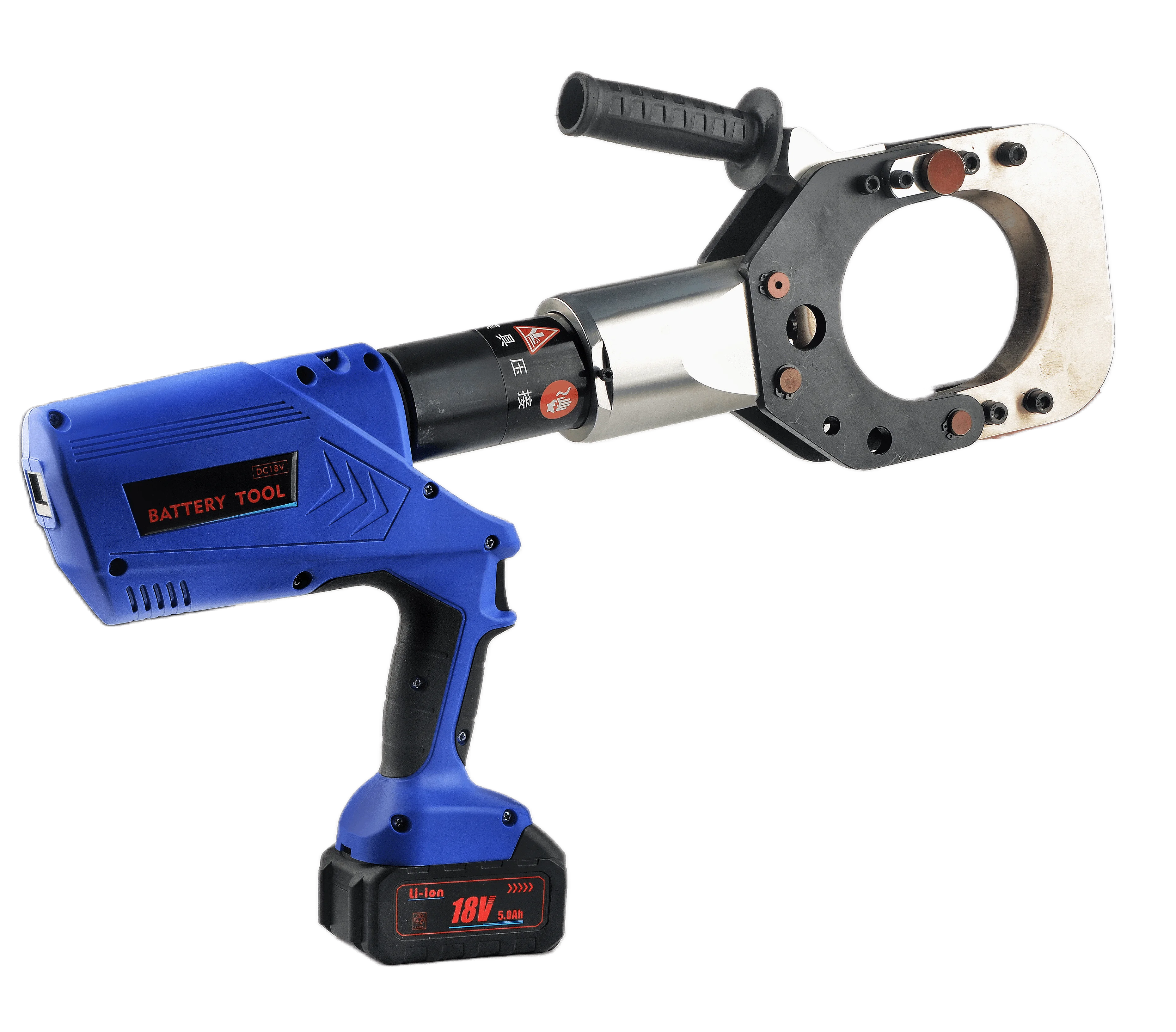 EZ-85A Industrial Grade Cordless Armoured Cable Cutting Tool Battery-Powered Electric Wire Cable Cutter Machine for CU/AL Cable