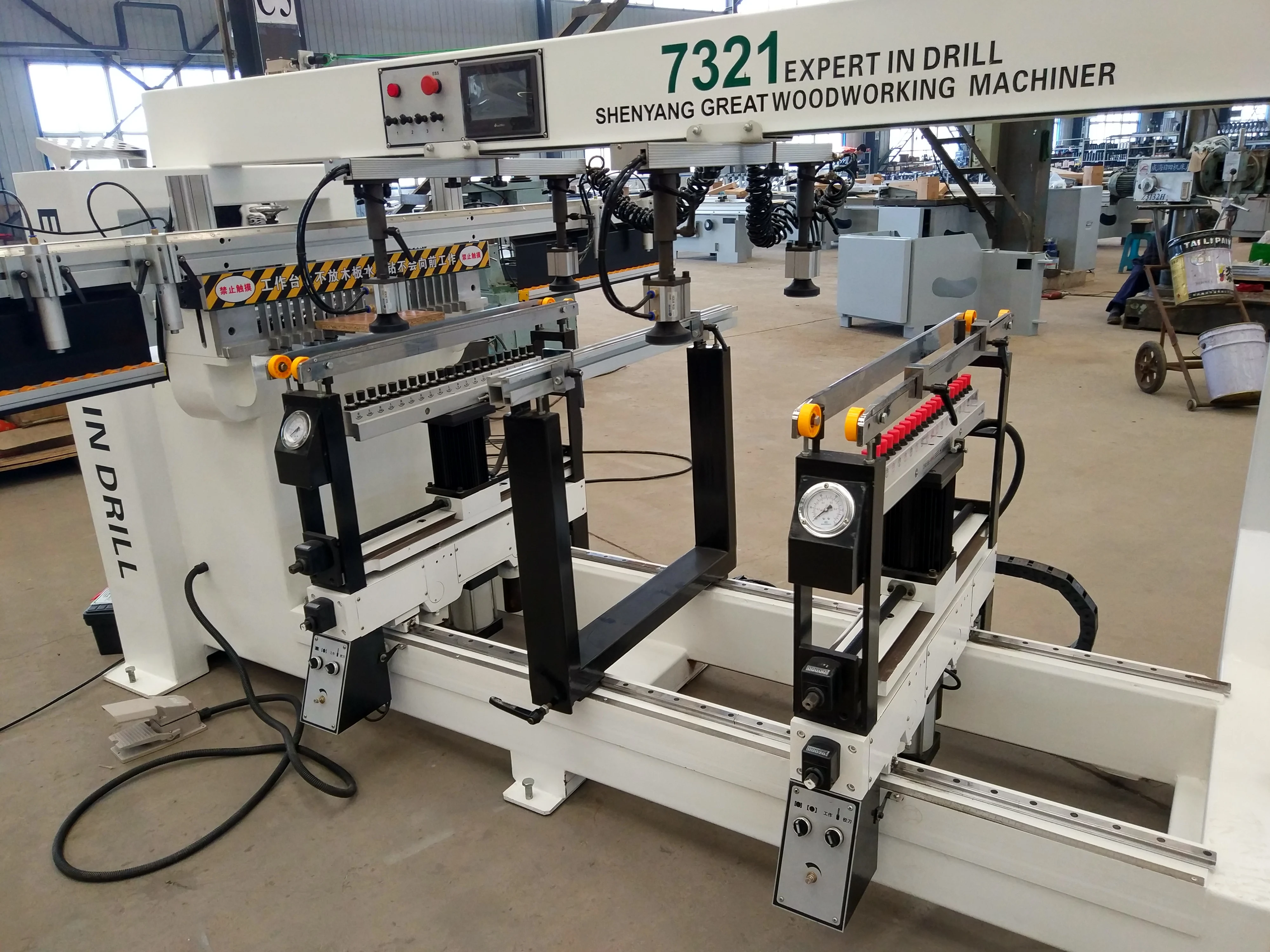  multi boring machine horizontal and vertical