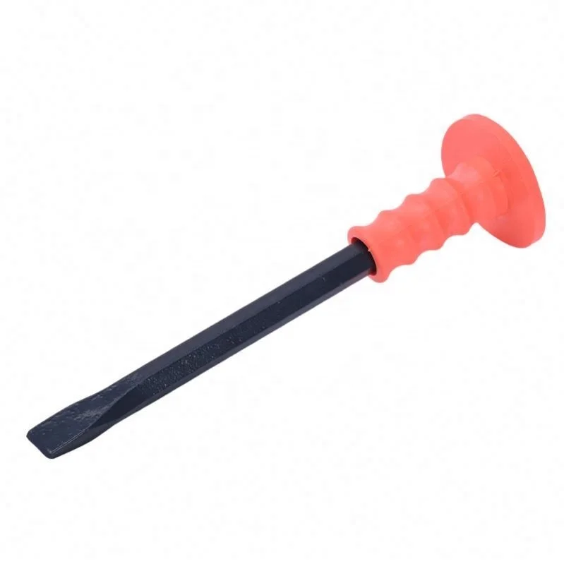 Industrial grade flat chisel steel Flat  Alloy Chrome vanadium steel  tool Cement masonry chisel Black flat chisel