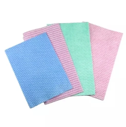 Spunlace Non-woven Disposable Cleaning Cloth Kitchen Cleaning Wipes Rolls Kitchen Towel