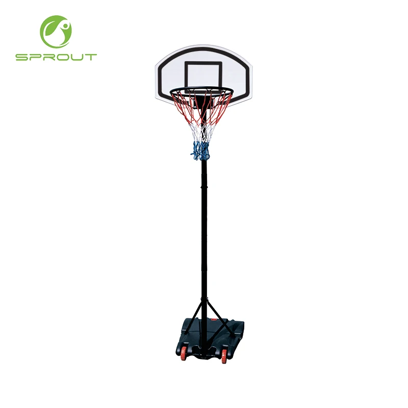 Portable outdoor basketball system 160-210CM height adjustable target basketball hoop stand