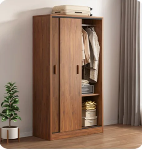 Home Furniture Bedroom Furniture Modern Foldable Cupboard Wardrobe Hot Sale Man-made Wooden for Clothes 10 Pcs Armadio Legno