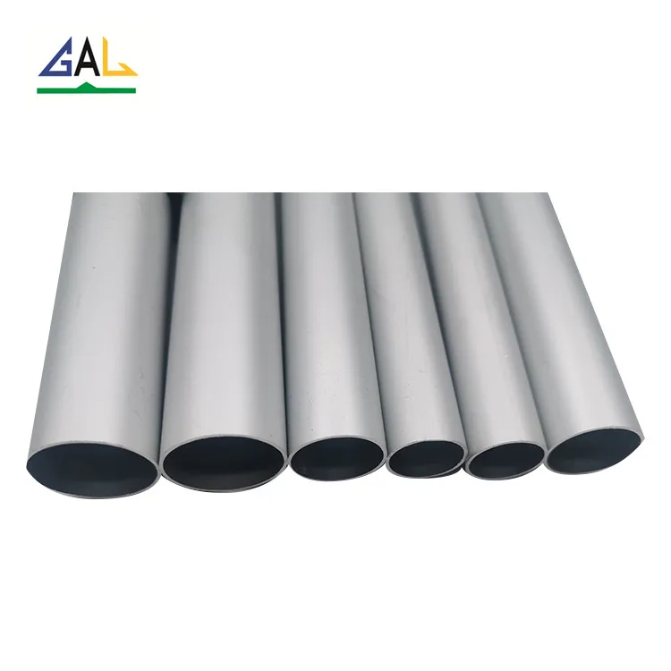 7000 Series Custom Size Seamless Aluminum Tube 8mm Wall Thickness Aluminum Tube Fabrication