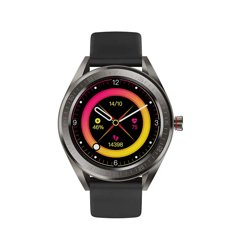 SN82 новый круглый циферблат Smartwatch в Индии мониторинг сна фитнес-трекер