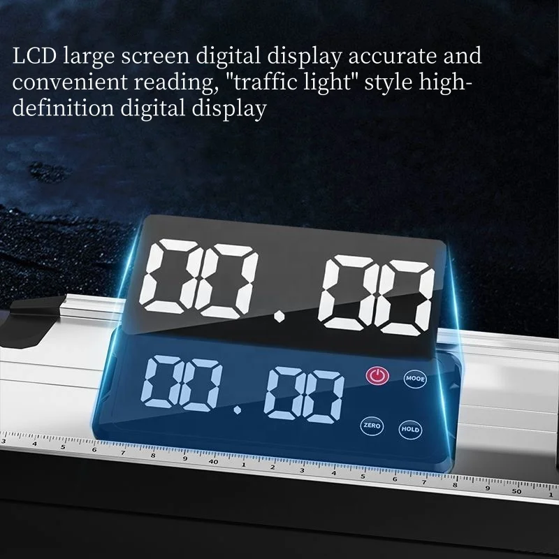 High precision electronic digital level ruler