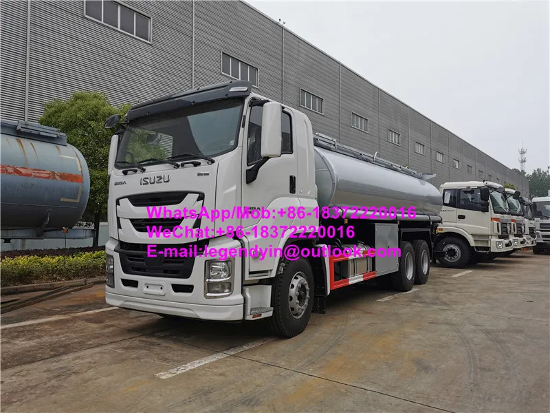 World class brand japanese GIGA 10 wheeler oil tanker truck diesel tank truck