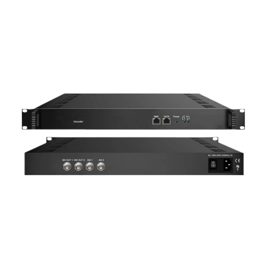 ASI IP to SDI HD MPEG-2 MPEG-4 AVC H.264 Video tv Decoder