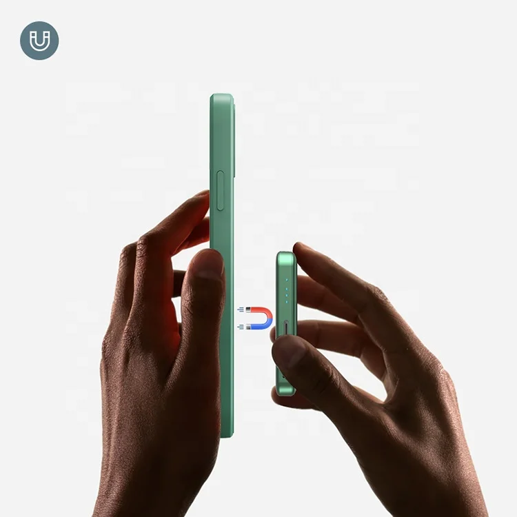 Горячая Распродажа, мини портативное беспроводное зарядное устройство, портативное зарядное устройство 10000 мАч, магнитное портативное зарядное устройство