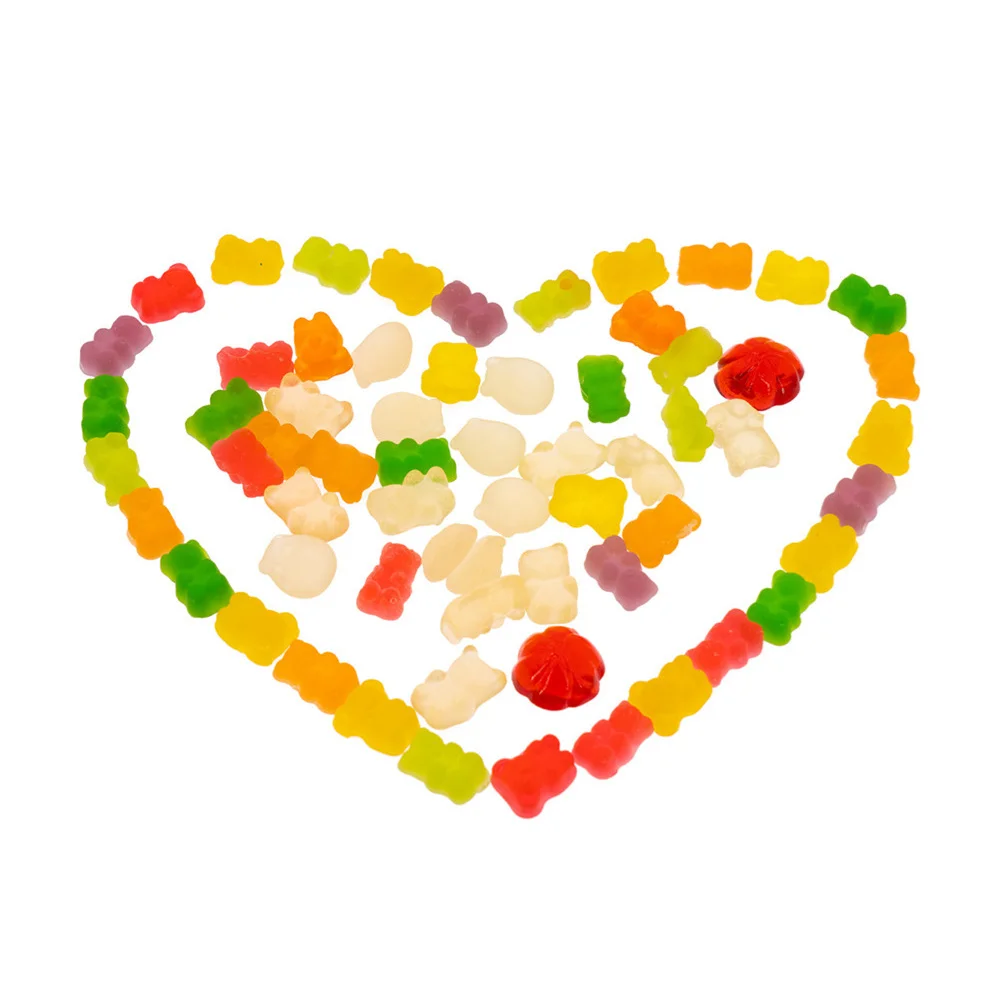 Skin Beauty Whitening Hyaluronic Acid Gummy Bears Vitamin Gluta Collagen Gummies For Anti-aging