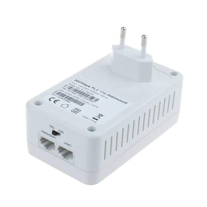  Лучший ПЛК Powerline Av500Mbps беспроводной сетевой адаптер 300 Мбит/с Wifi Ethernet