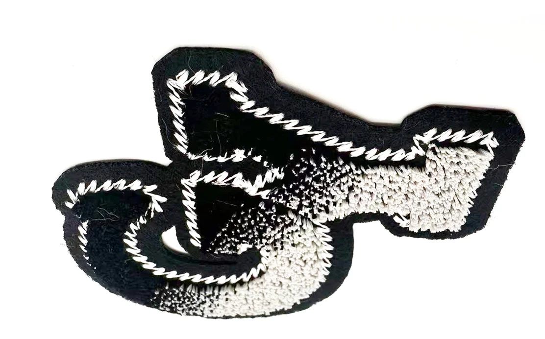 Custom Heat Press 3D Puff LOGO Badges Embroidered Patch Sew On Iron On Clothing Patches Custom Embroidery Patch