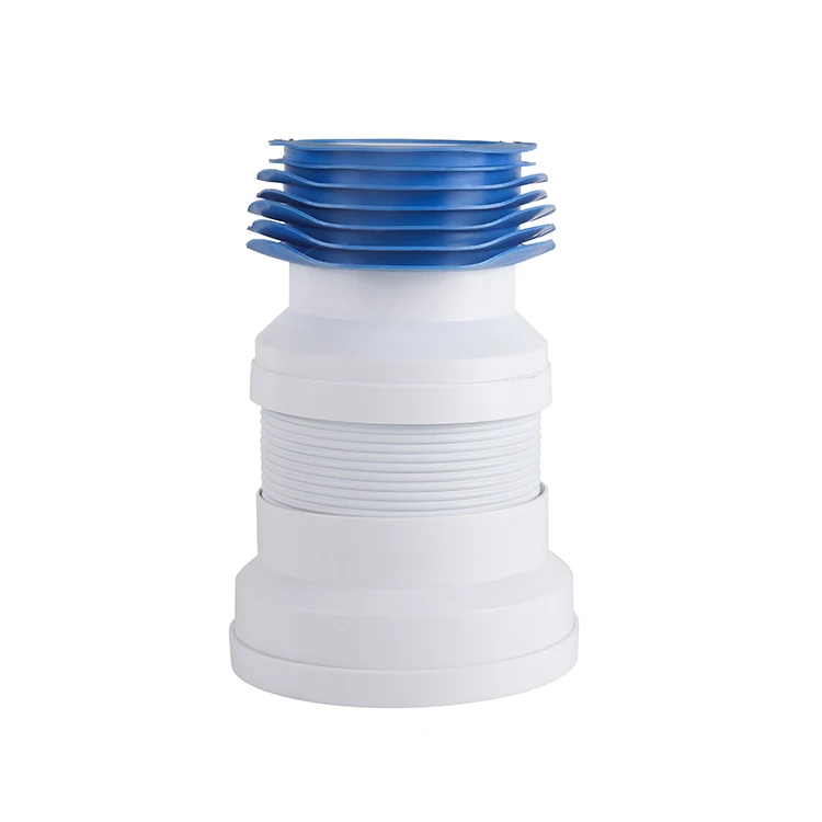 China Toilet Waste Pipe Soil Pipe Drain Plumbing Durable Pan Connector PP Toilet Connecting Drain Tube