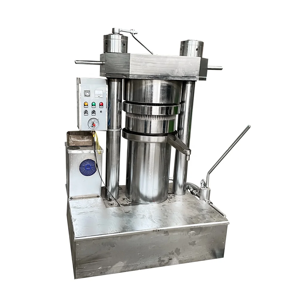 hydraulic coconut oil press machine and oil crimping hydraulic pressing machine, soya bean oil pressing machine