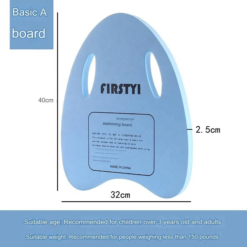 Sansd EVA Swim Board Adult Kids Float Board Learn Swimming Aid Equipment Gear Swim Kick Board U-shaped Float Grab Kickboard
