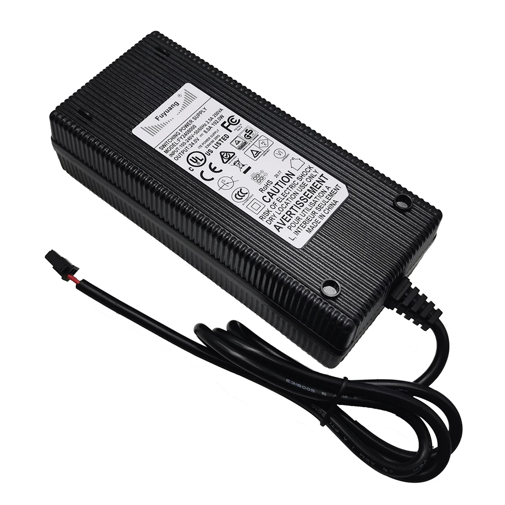 Fuyuang UL PSE KC SAA GS Утвержденный 24 В 5.5A 6A 6.5A 7A 7.5A 200 Вт вольт 6 Ампер ac dc адаптер