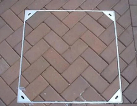Tile Insert Shower Drain Cover  Recessed Manhole Covers