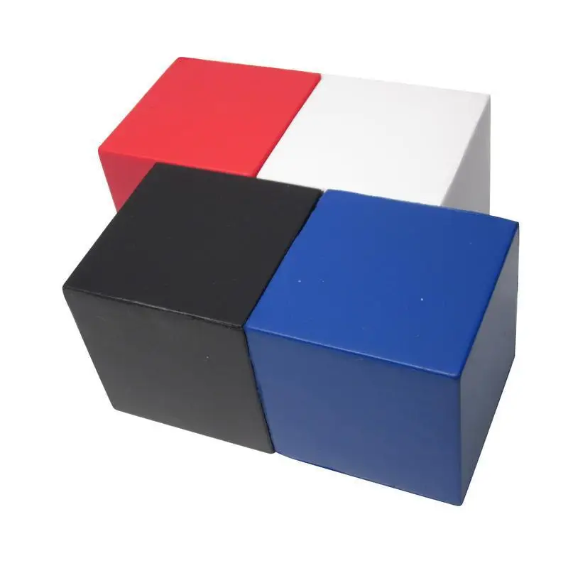 Promotional OEM LOGO PU Foam Stress Relief Cube Ball Anti Stress Cube