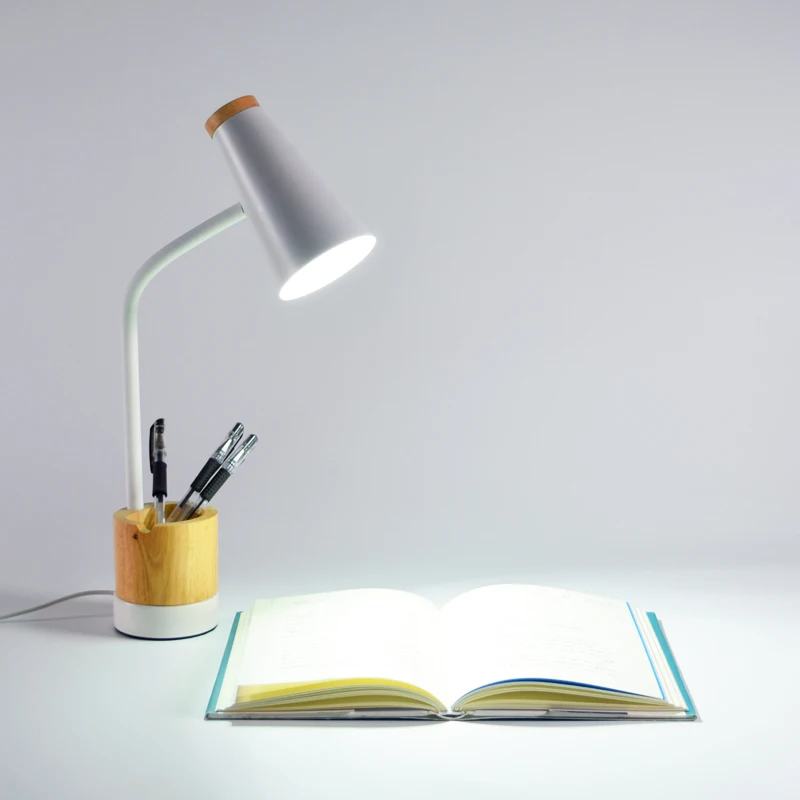 Guangdong Newstyle wooden smart LED desk lamp for student functional reading lamp