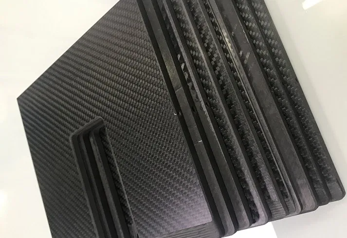 3K саржа/Обычная пластина CNC резка углеродного волокна лист углеродного волокна пластина углеродного волокна углеродная пластина