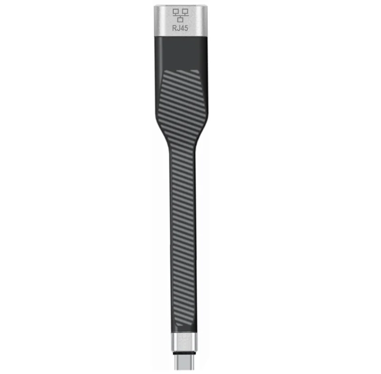 USB C to Gigabit Adapter LAN 10/100/1000 Mbps FPC short flat Type C cable